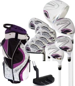 Believe the ladies Complete set of golf clubs