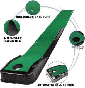 CHAMPKEY G-LT GOLF PUTTING MAT - BEST BUDGET