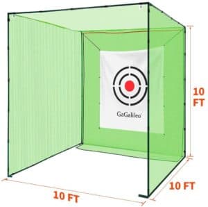 GALILEO GOLF NET HITTING CAGE PRACTICE