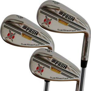 JAPAN PRON TRG CHROME FINISH WEDGE GOLF CLUB SET