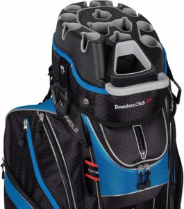 PREMIUM GOLF-BAG FOR FOUNDERS CLUB CART WITH 14 WAY TOP ORGANIZER DIVIDER