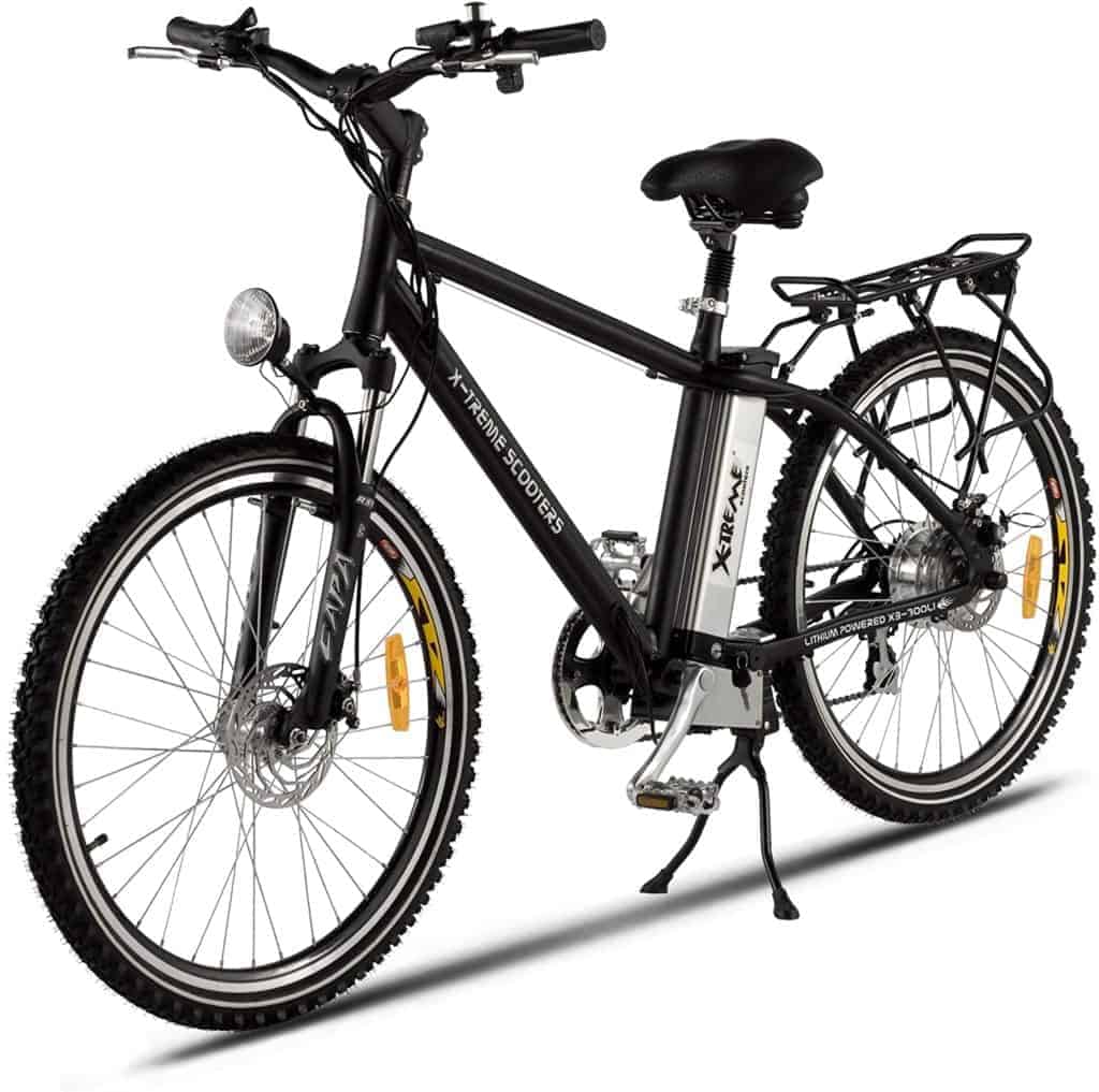 X-Treme Scooters Men Lithium Electric Powered Mountain Bike